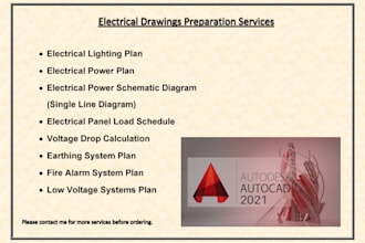 design and draw your electrical systems
