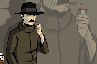 create vector art style gta 3