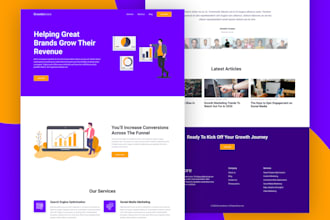 design professional landing page