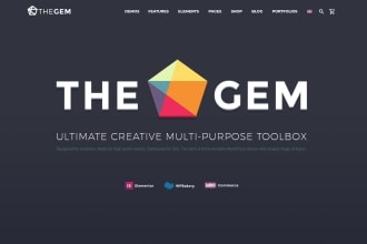 customize woodmart, thegem, brooklyn, uncode theme
