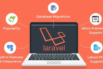 build or upgrade up your laravel application