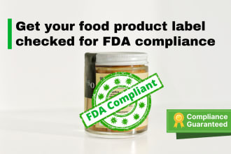 be your fda food labeling compliance consultant and reviewer