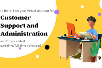 manage your admin tasks and customer service
