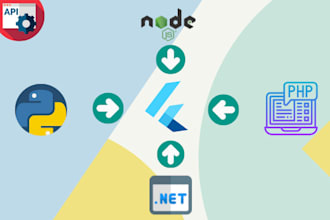 develop or integrate api for flutter app