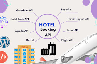 build and integrate travel and tour booking solutions with apis
