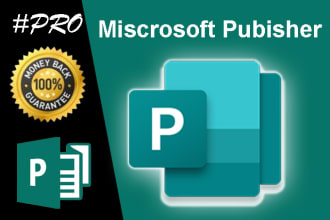 创建设计微软出版商模板传单或宣传册