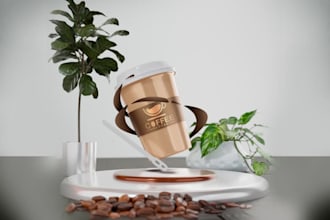 create 3d stand models and product display designs