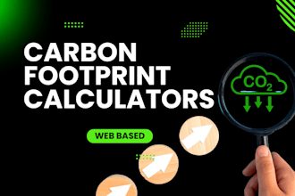 develop scope 1,2,3 web carbon footprint calculator