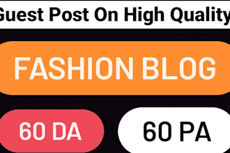 do guest post on high quality fashion blog
