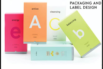 do skincare cosmetic candle cbd premium product label or packaging design mockup