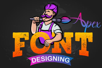 create custom font for your business in ttf or otf