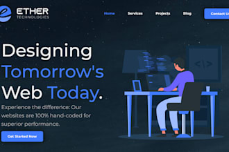 develop your custom react website from scratch