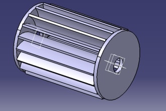 develop 2d and 3d geometries as well as assembly using catia