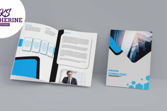design amazing corporate brochure, user manual and PDF