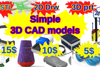 do 3d cad modeling product design 3d printing stl