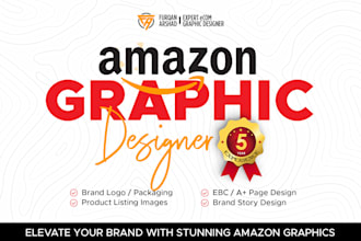 amazon graphic designer, ebc, a plus content, listing images