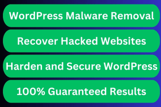 recover hacked wordpress website, remove malware and improve security