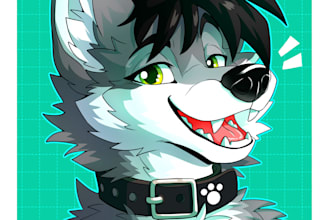draw your fursona, furry art or anthro character