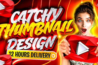 design attractive best youtube thumbnail