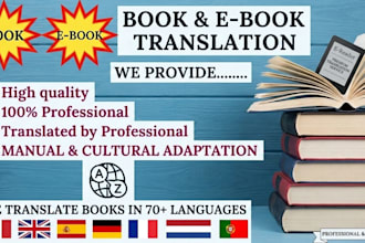 translate your book to spanish, english, italian, german, french, dutch, russian