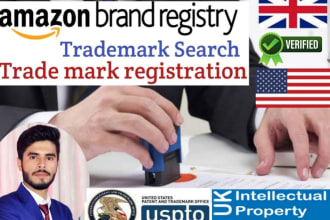 do trademark registry in UK, USA and amazon brand registry