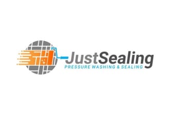 design pressure washing power washing  cleaning service logo