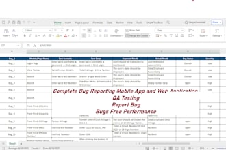do a manual test and QA test of your app or website