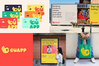 design your professional, modern, minimalist brand identity