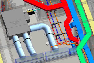 do mep bim modeling upto lod 500 asbuilt