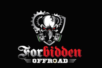 create racing and automotive logo