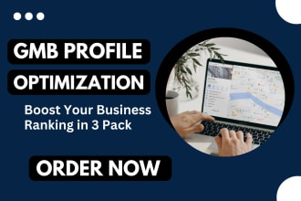 do gmb optimization for local 3 pack ranking