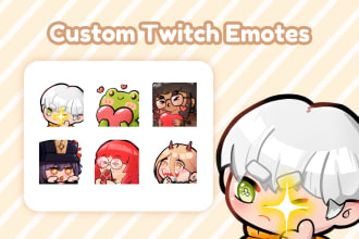 create cool custom twitch emotes or sub badges