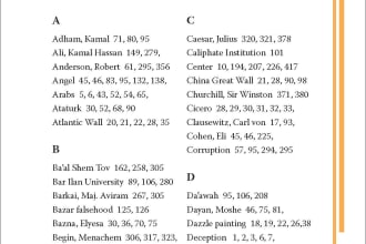 layout and index your book professionally