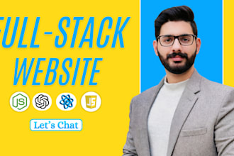 rebuild custom ai website development as full stack front and back end developer