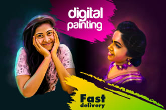 digital painting, photo editing