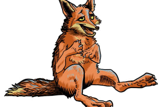do animal illustration for you