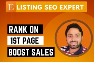 rank your etsy product on the 1st page with SEO optimization