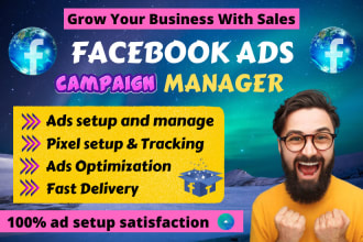 be your facebook ads campaign manager