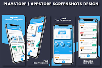 create the most compelling app store play store screenshots