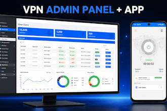 provide vpn admin panel with app