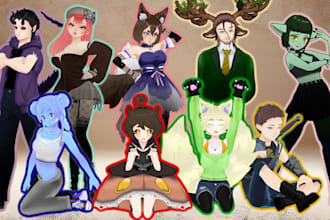 make ready to use 3d vtuber models for streaming