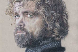 draw a realistic colour pencil drawing