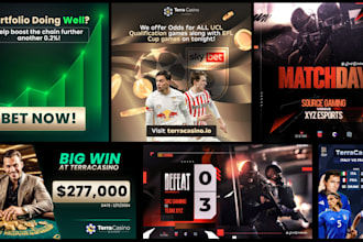 design esports and gaming social media posts