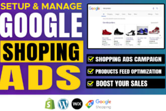 set up google shopping ads