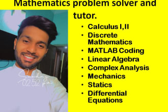 be your mathematics problems solver and tutor