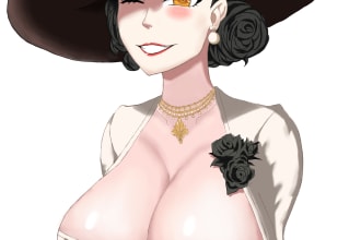 draw any character in anime style nsfw and sfw
