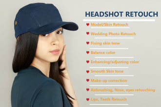 headshot retouch photo portraits skin beauty