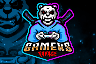 do mascot gaming logo for sports, youtube, twitch, esport team