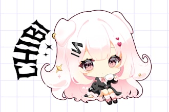 draw cute chibi anime