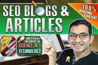 write professional SEO articles for websites